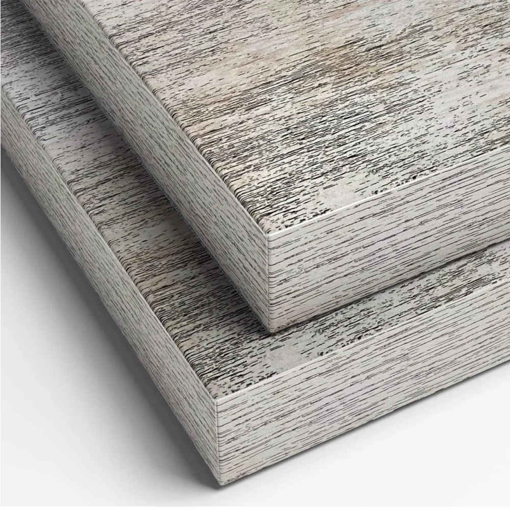 NIB Sorbus Floating Wall Shelves - 2 Pack 24 X 9 Inch Rustic Home Decor